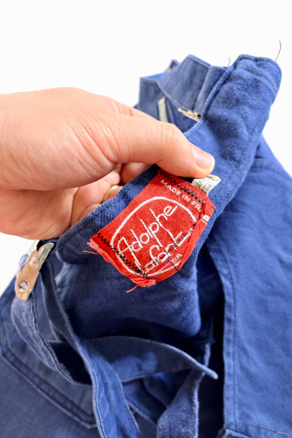 50~60's Adolphe Lafont 프렌치 워크 오버롤 30~32" 상품이미지7