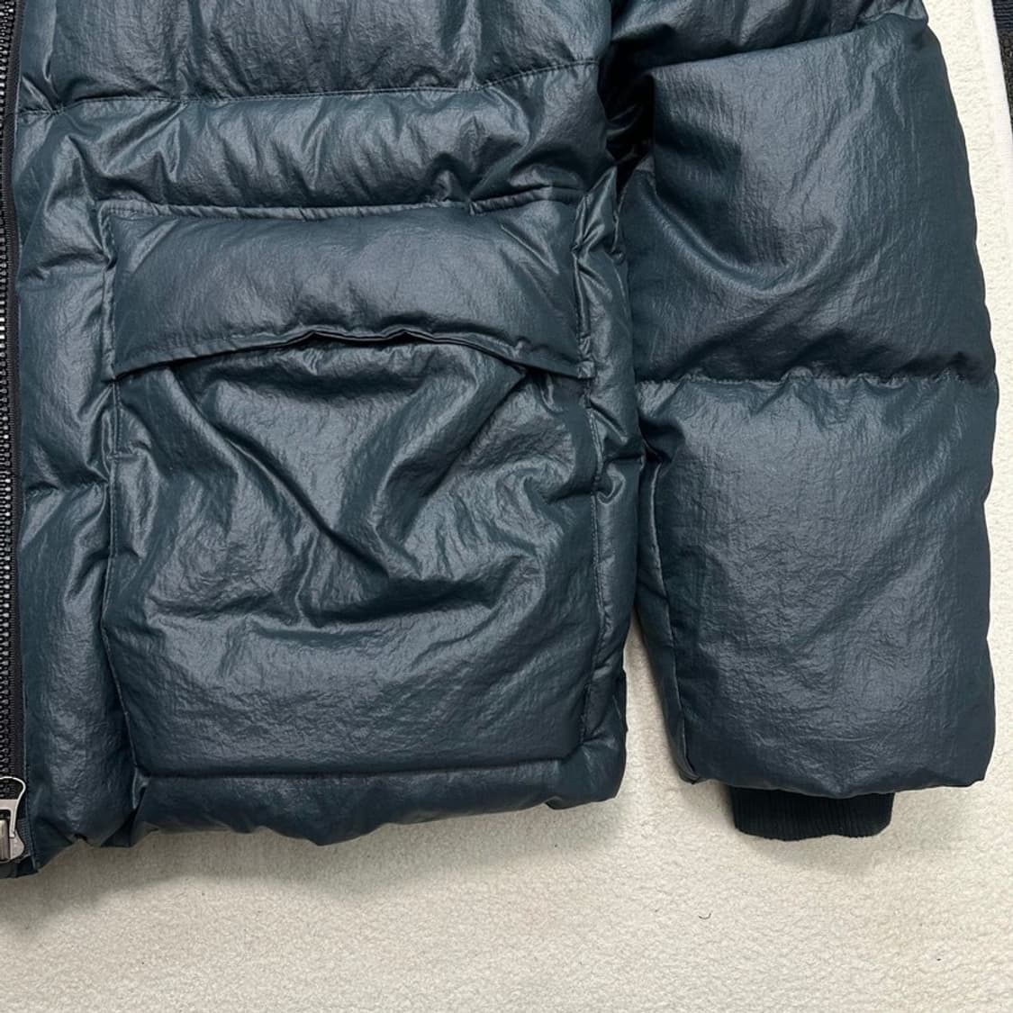 Grit 청록 숏패딩 L 상품이미지2