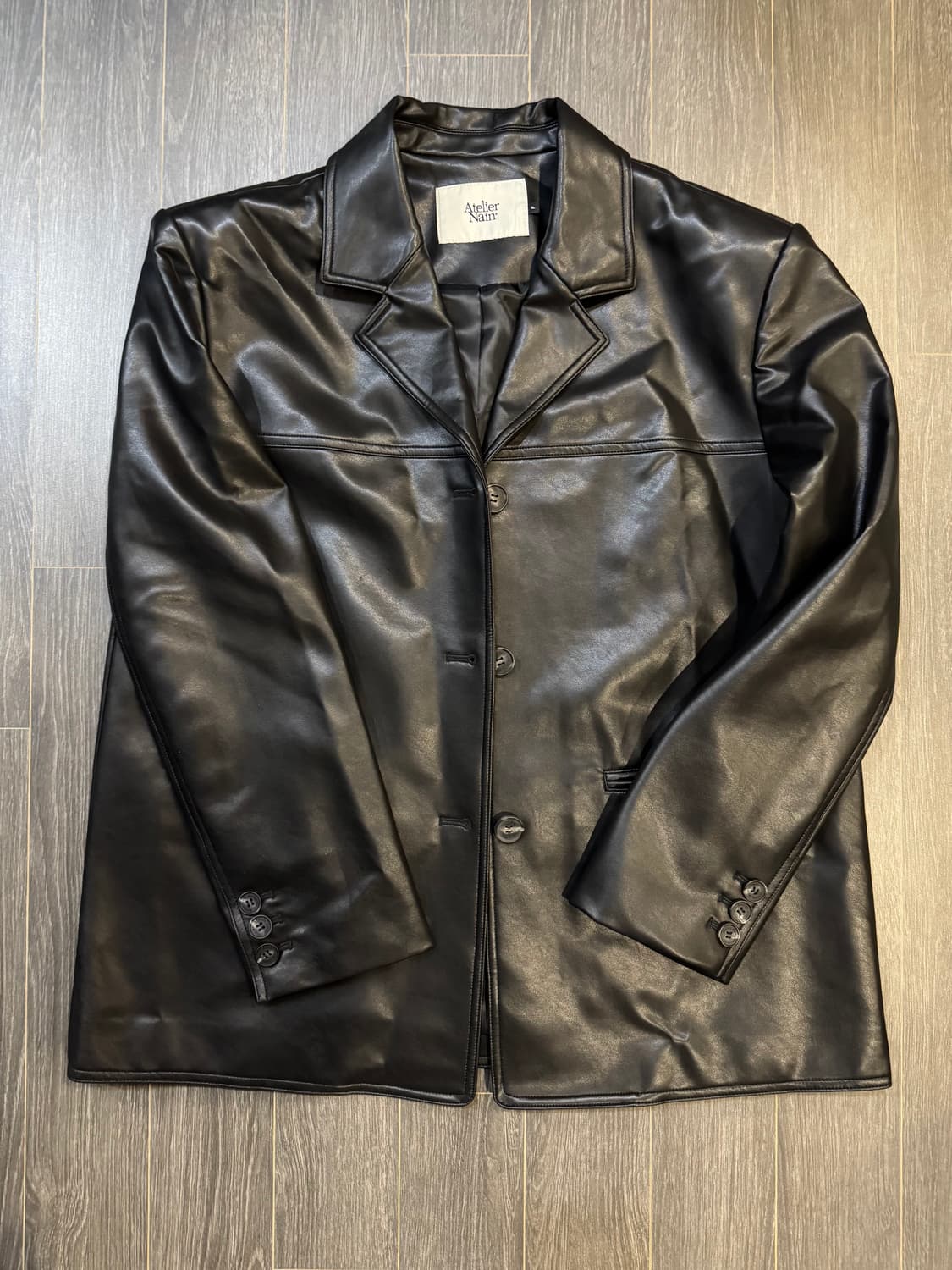 아틀리에나인 가죽자켓 상품이미지1