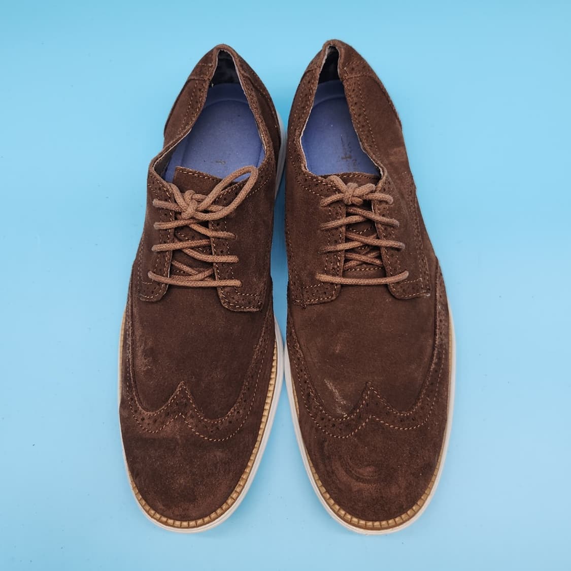 oo 스케쳐스 스웨이드 윙팁슈즈275 상품이미지2