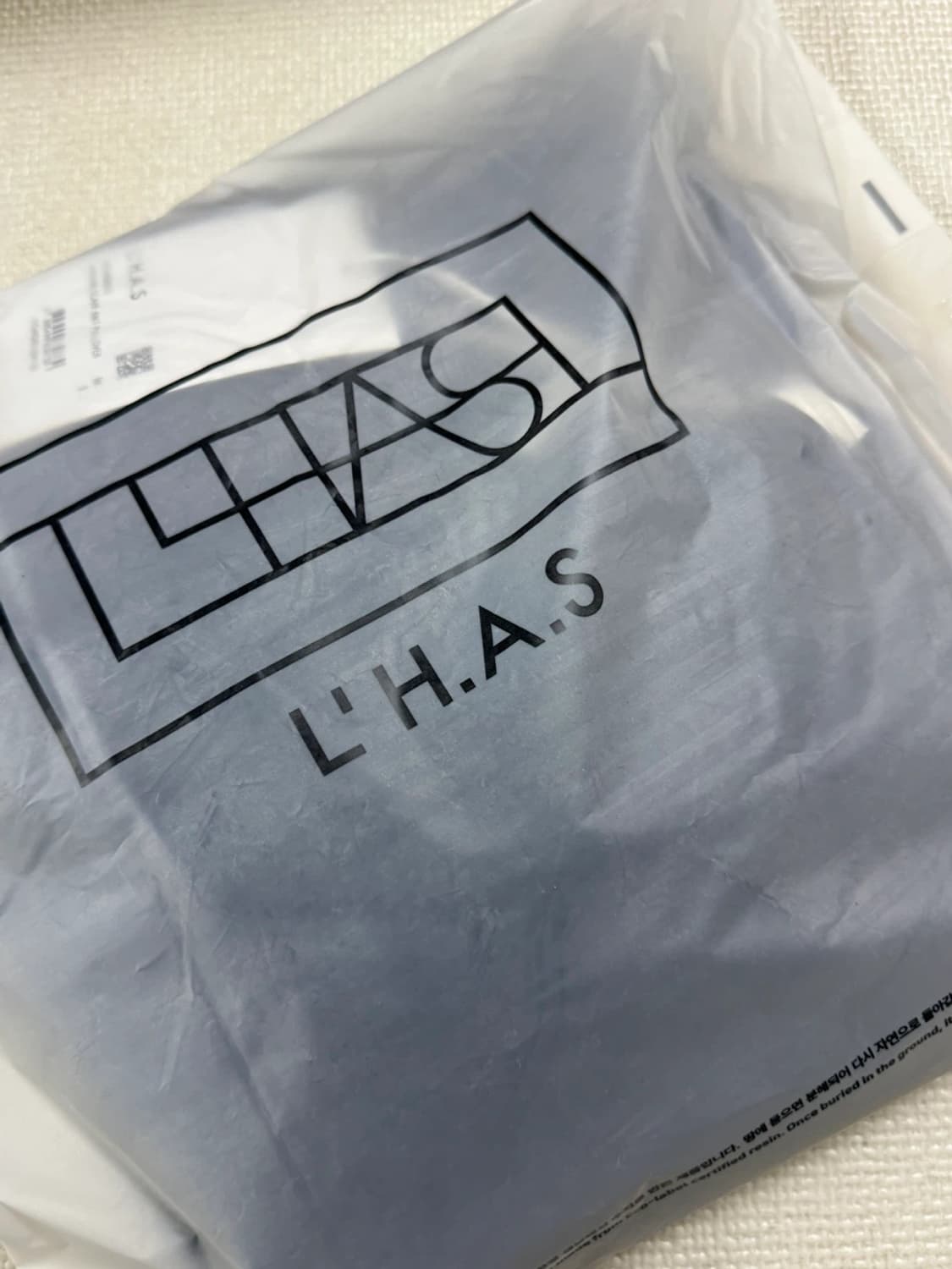 르하스 앙고라 스카프 니트 블랙 새상품 (218000원) 상품이미지7