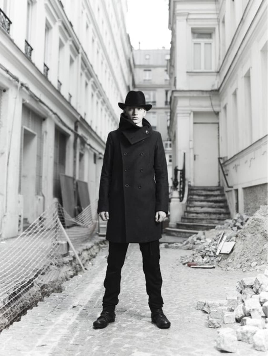 더 비리니 안느 멜튼 하이넥 코트 s 상품이미지1