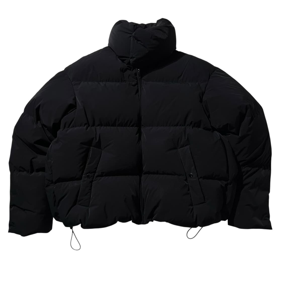 Beaker 비이커 구스다운 푸퍼 숏패딩 블랙 상품이미지2