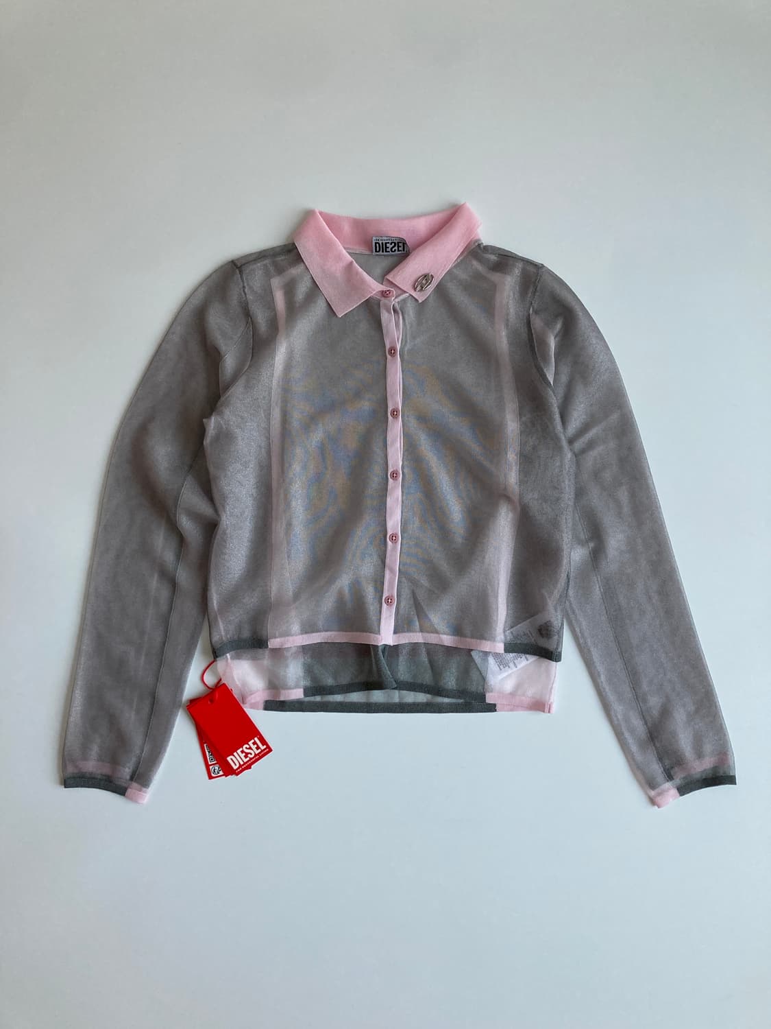 Layered knit shirt 상품이미지1