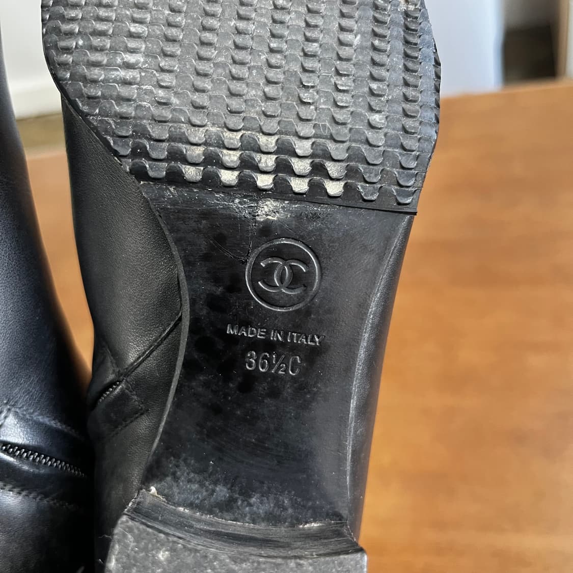 샤넬 앵클 부츠 36.5C 상품이미지7