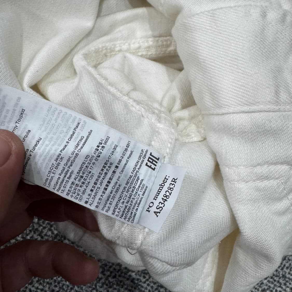 올세인츠 라일란 셔츠 자켓 EUR32 상품이미지5