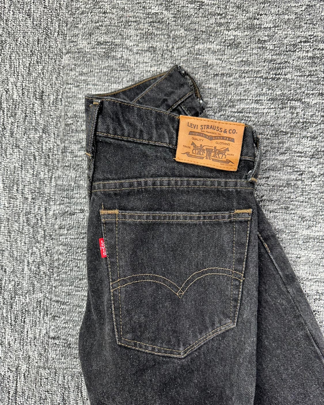 (허단35)90'S 리바이스 흑청-M1461 상품이미지2