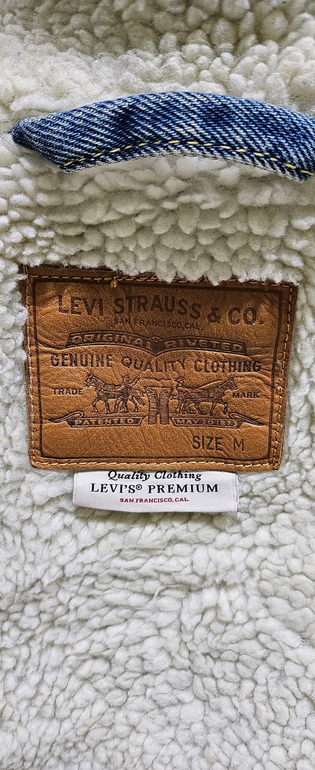 리바이스 양털 청자켓 상품이미지5