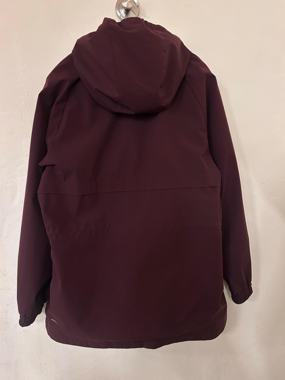 푸마 후드 윈드자켓 XL 버건디 상품이미지5