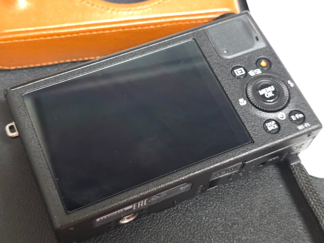 후지필름 xq2 디지털 카메라 디카 블랙 판매 (작례O) 상품이미지5