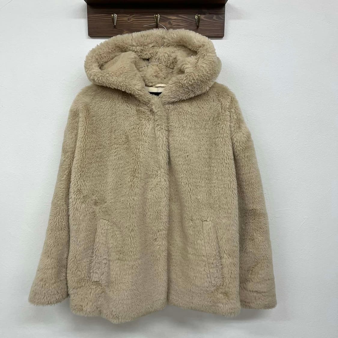 Zara 자라 쉐르파 뽀글이 자켓 후리스 후드집업(S) 상품이미지4