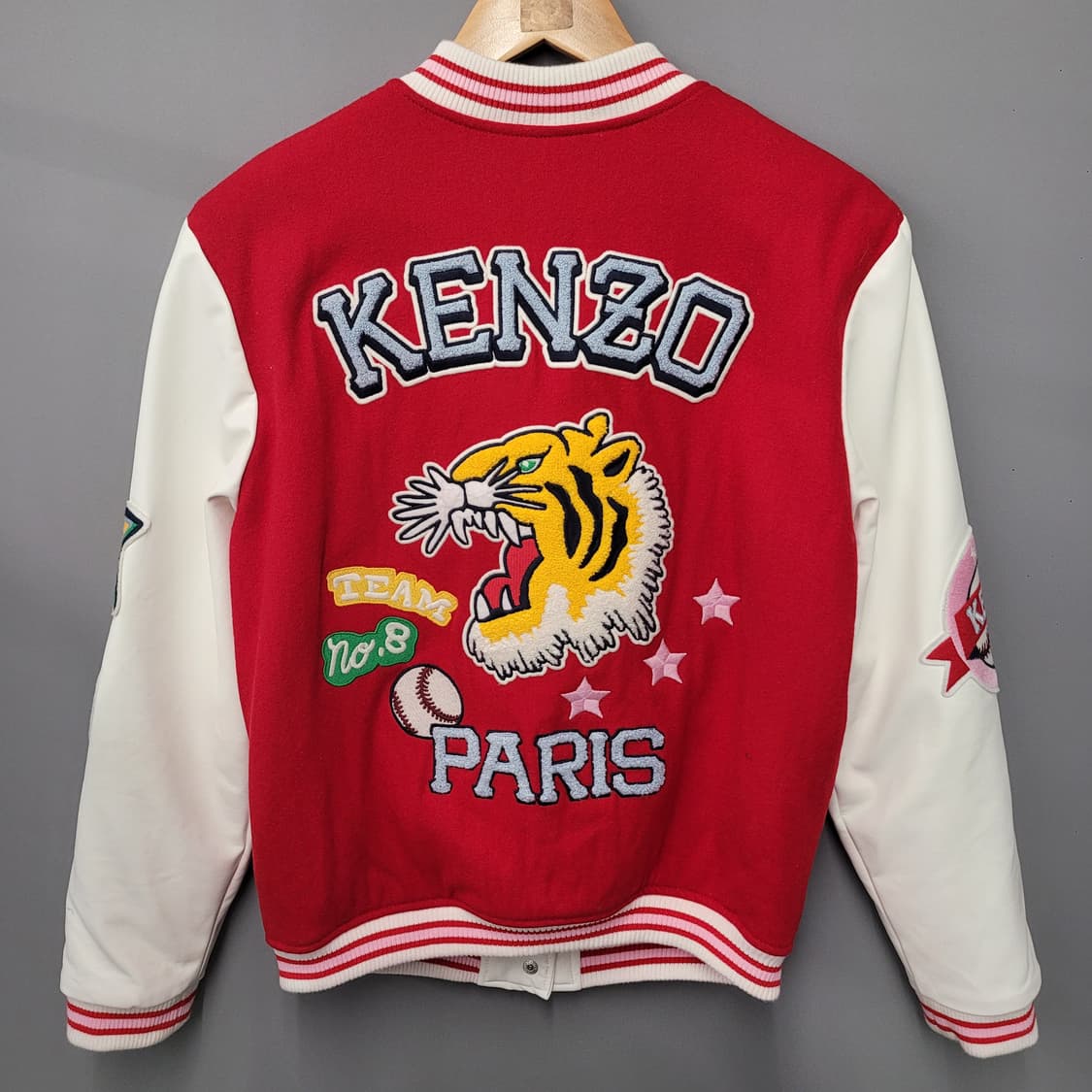 Kenzo kids 겐조 키즈 패치 디테일 봄버 자켓 상품이미지2