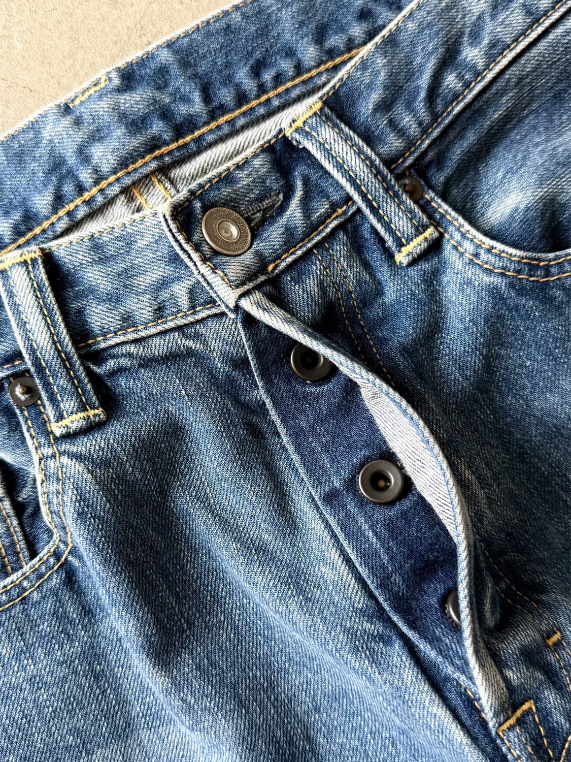 Brocante Selvedge Wide Denim Pants 상품이미지4