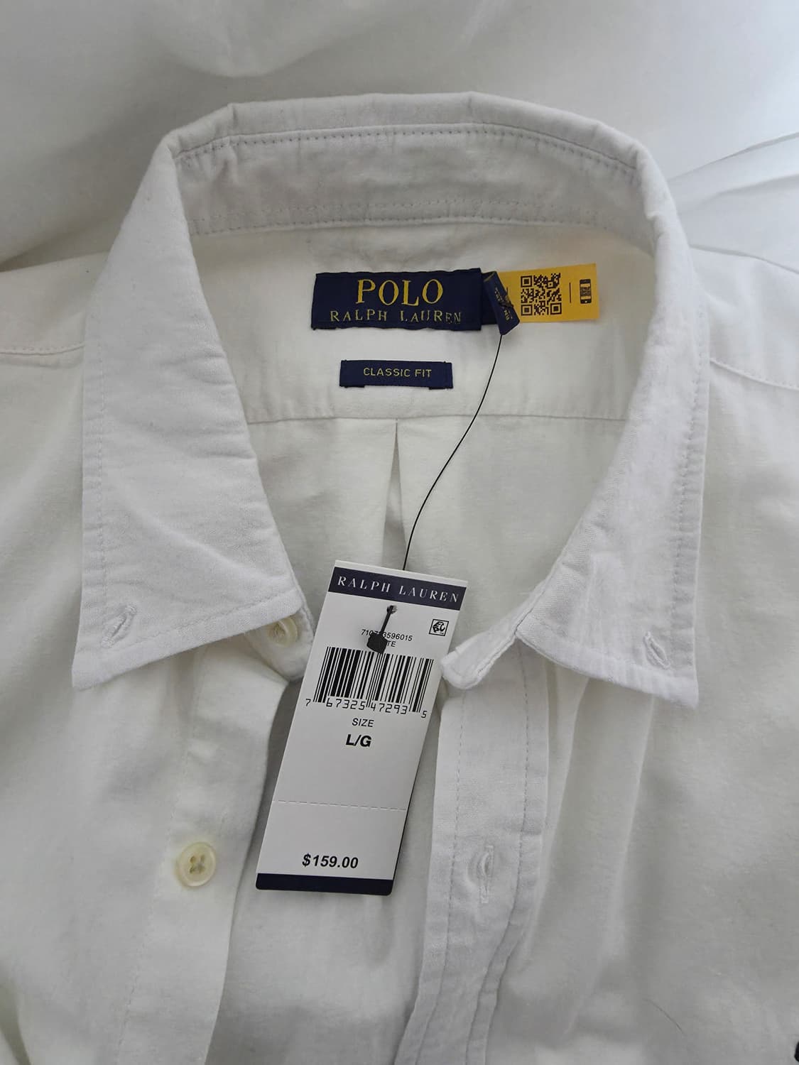 폴로 화이트 와이셔츠 상품이미지3