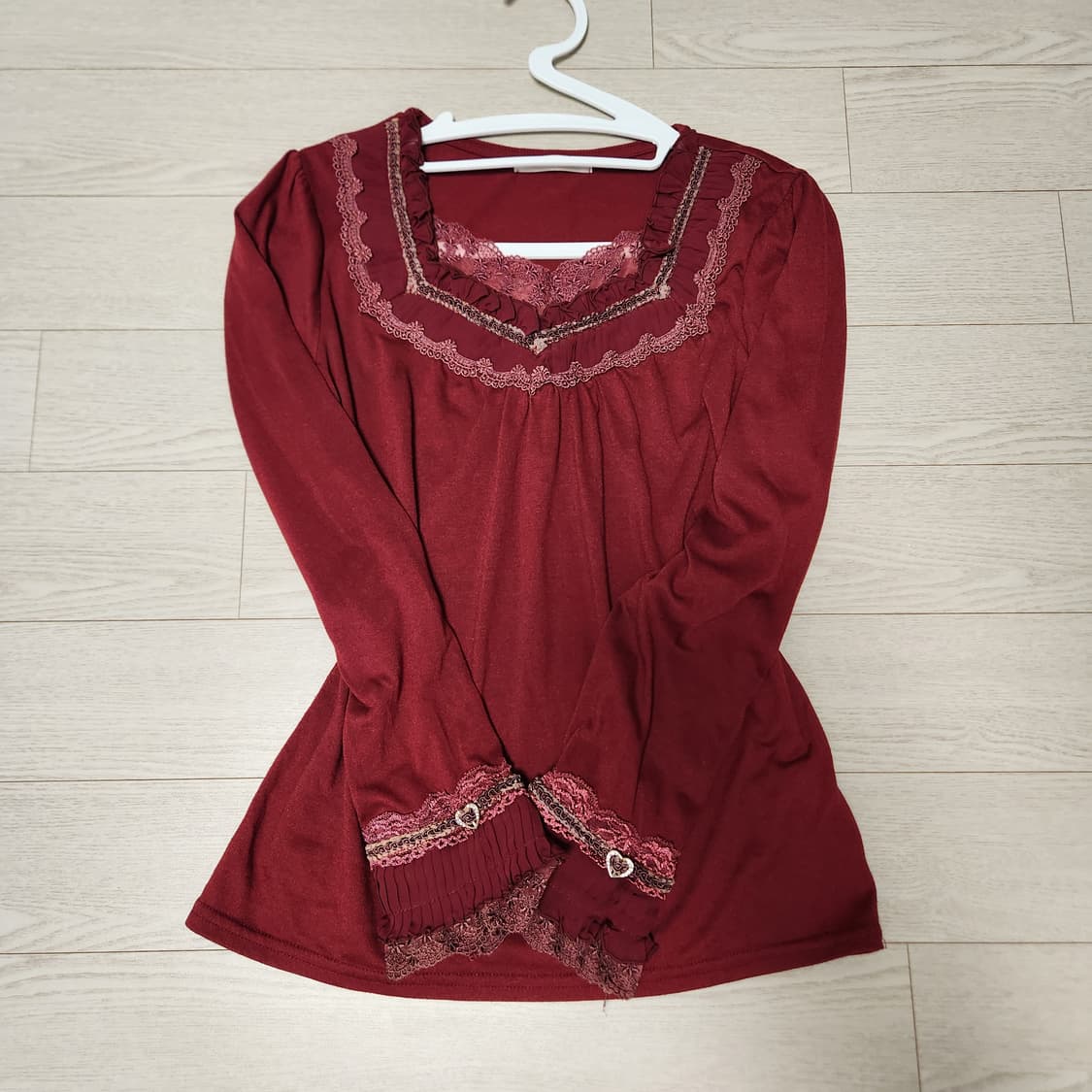 엑시즈팜 갸루 하트 티셔츠 상품이미지1