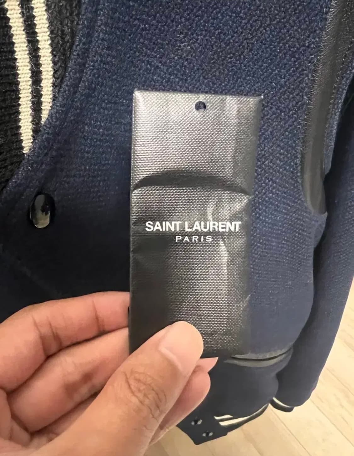 생로랑 바시티 자켓 48 상품이미지4