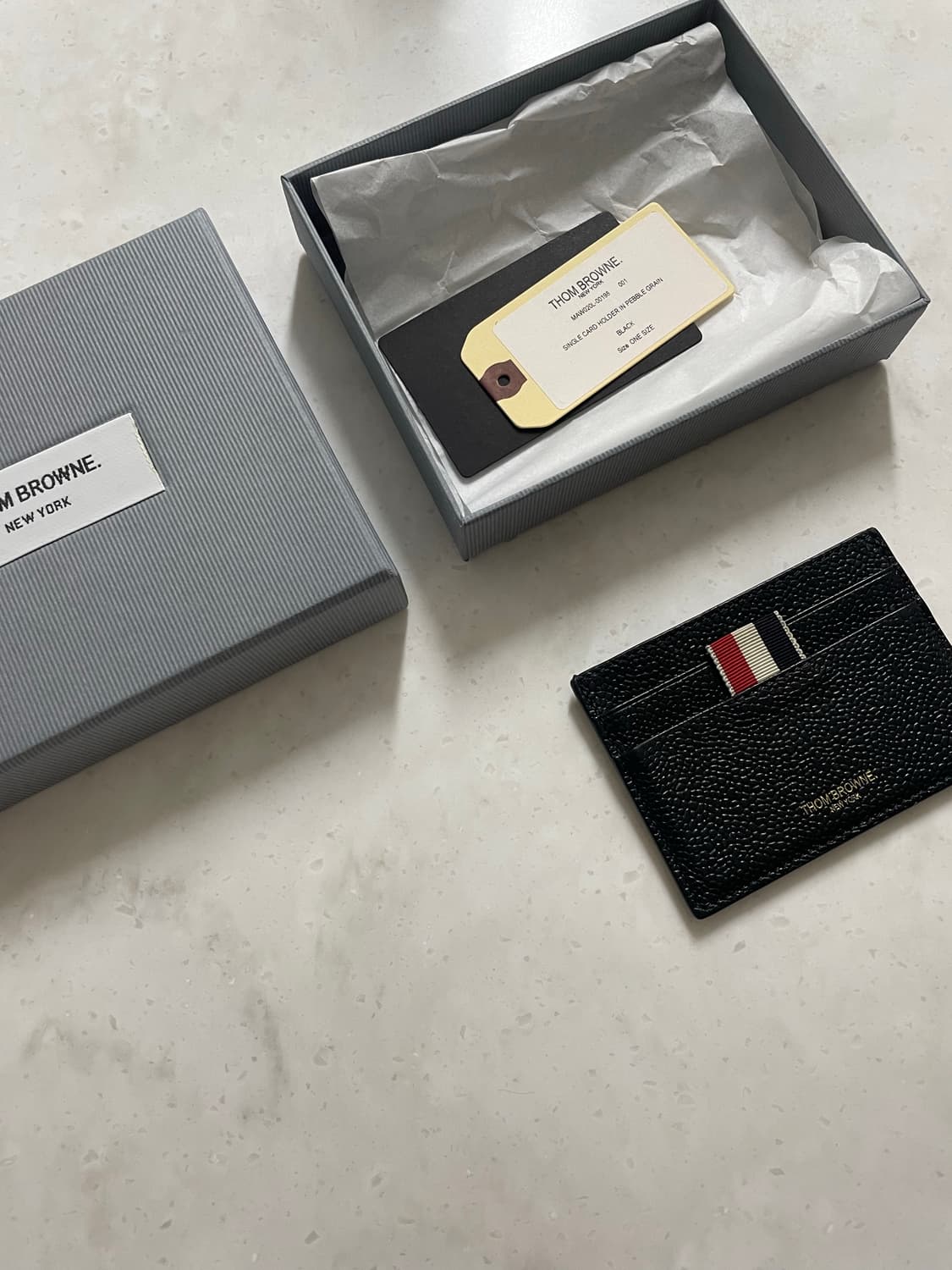 톰브라운 카드지갑 정품 풀구성 상품이미지1