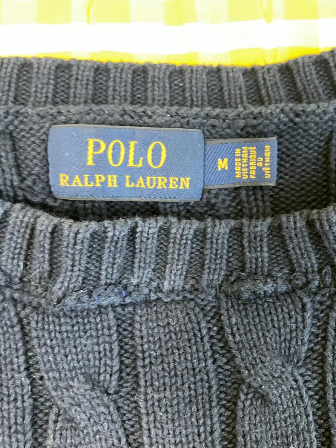 폴로 니트 m / 네이비 상품이미지2