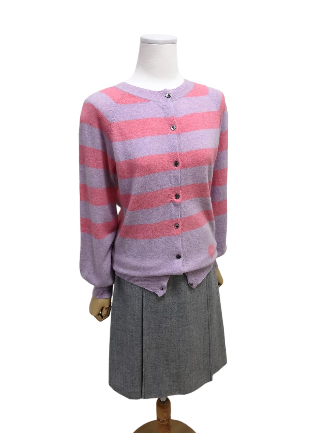 츠모리치사토 스트라이프 가디건 상품이미지5