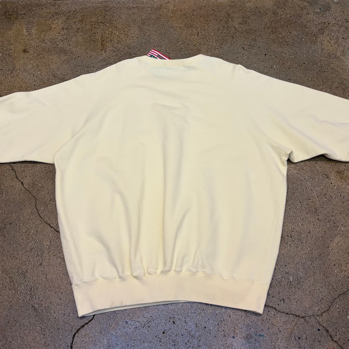 90s 미국 빈티지 폴로랄프로렌 헤비코튼 연노랑 맨투맨 상품이미지7