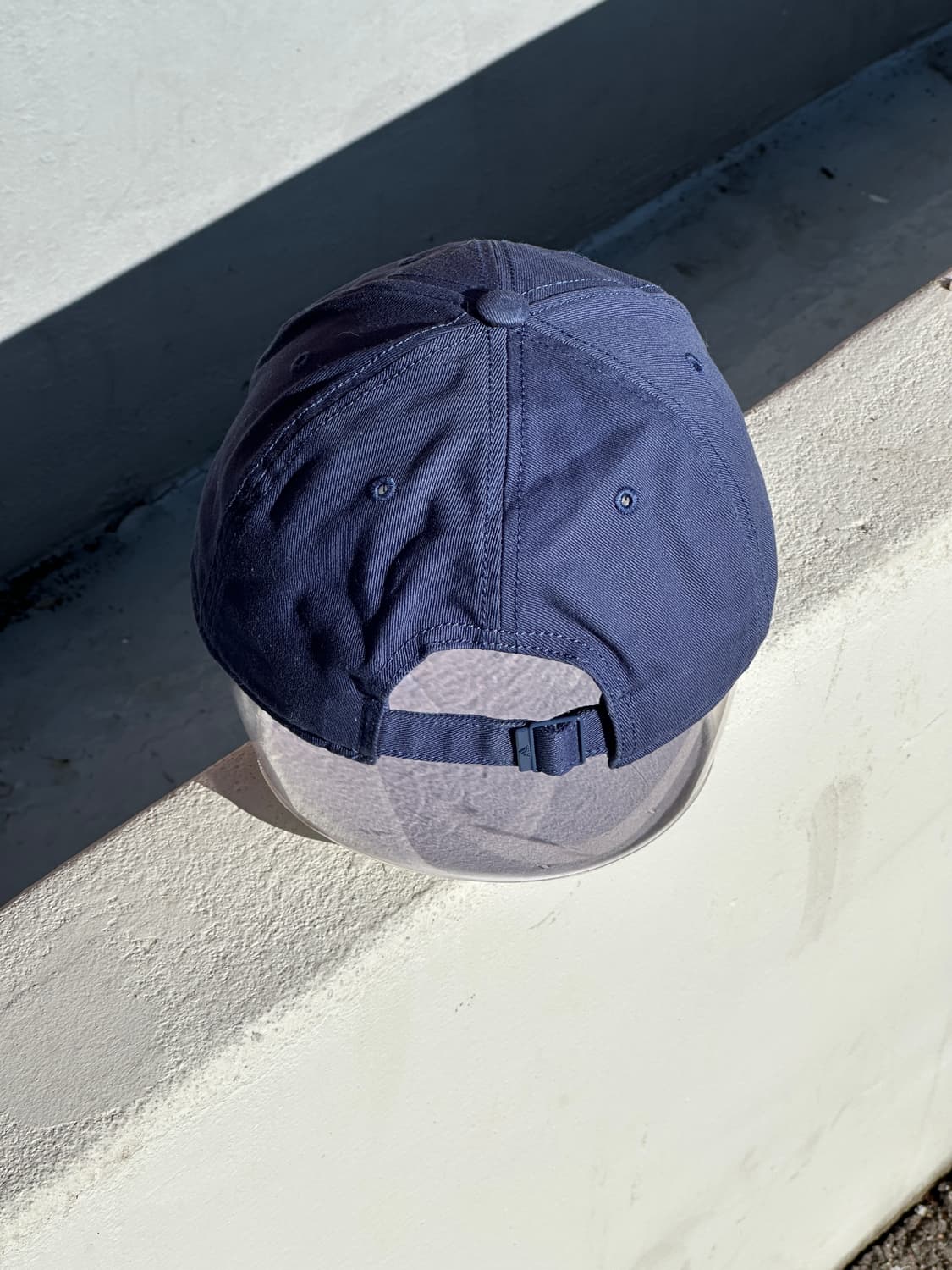 [F] 아디다스 로고 네이비 볼캡 모자 상품이미지4