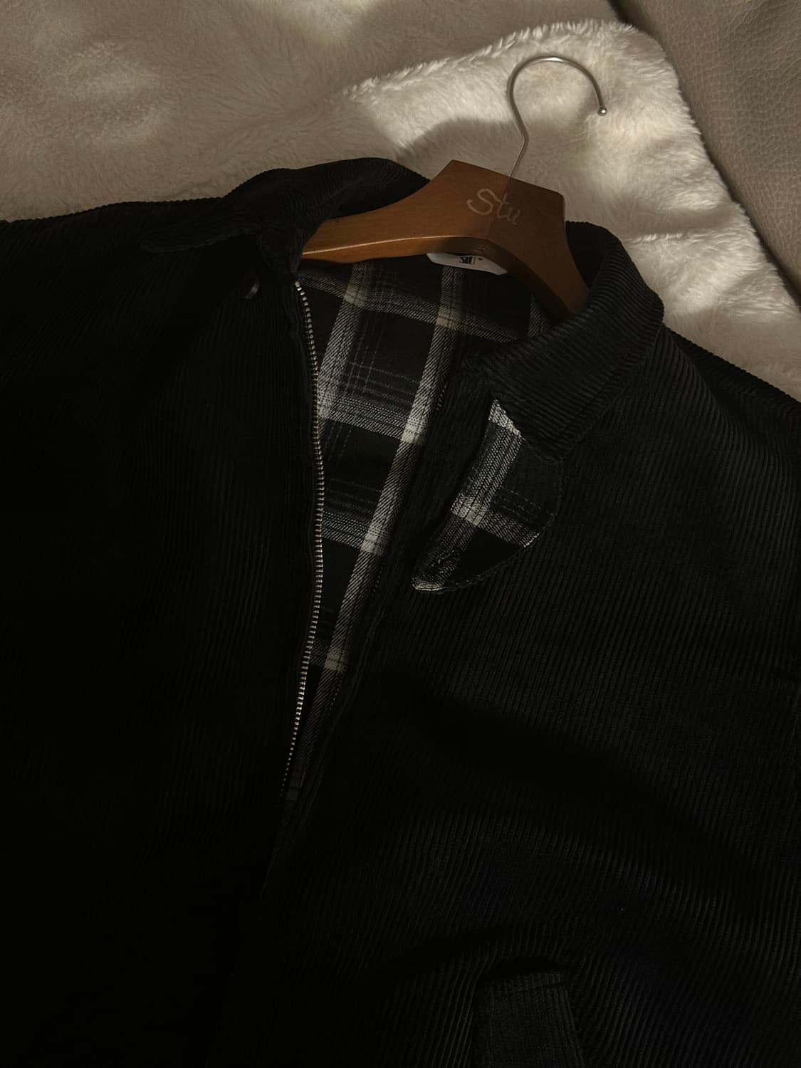 STU 스트랩 코듀로이 자켓 L 상품이미지1