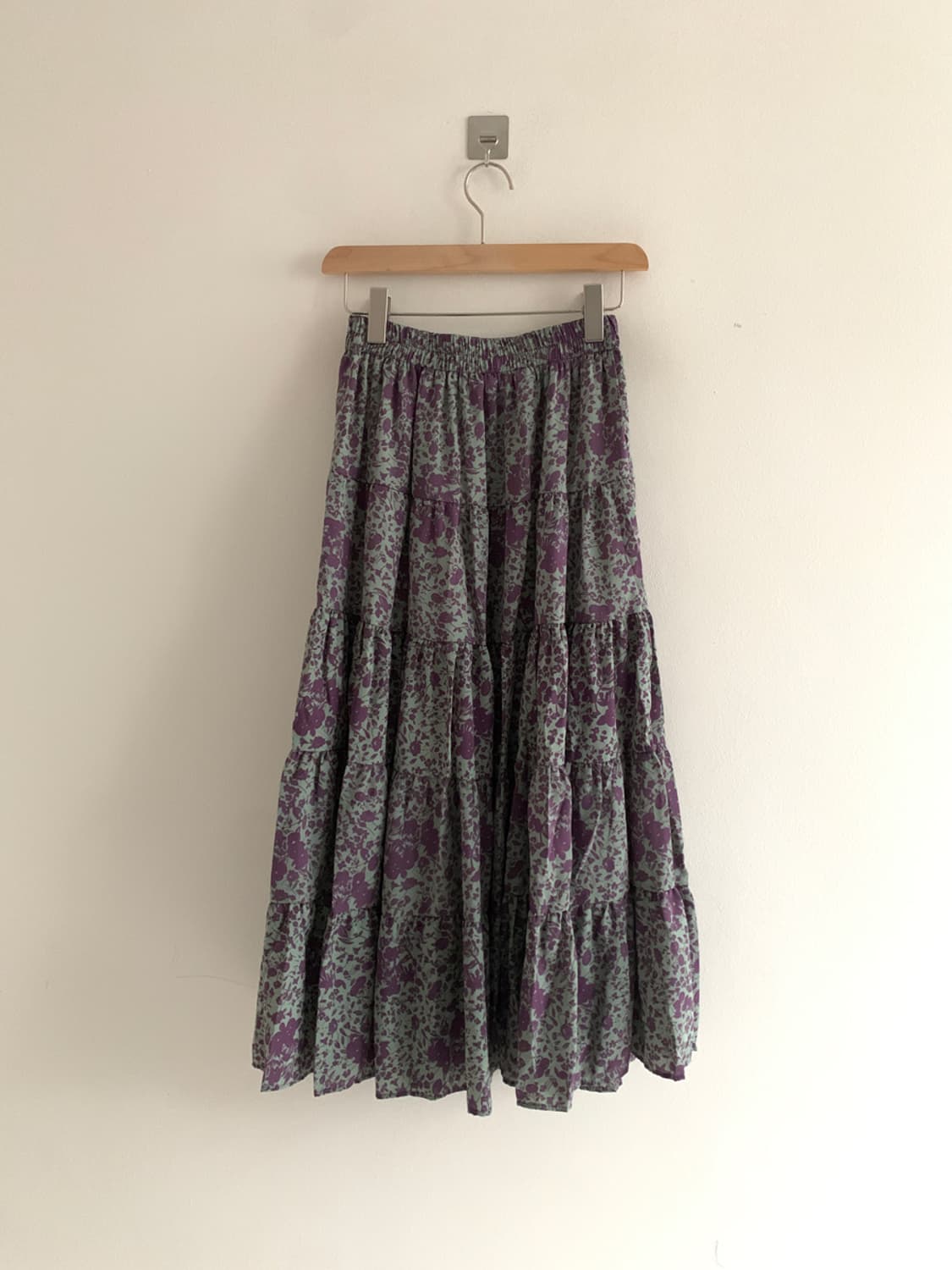 Flower Cancan Skirt(Purple) 상품이미지5