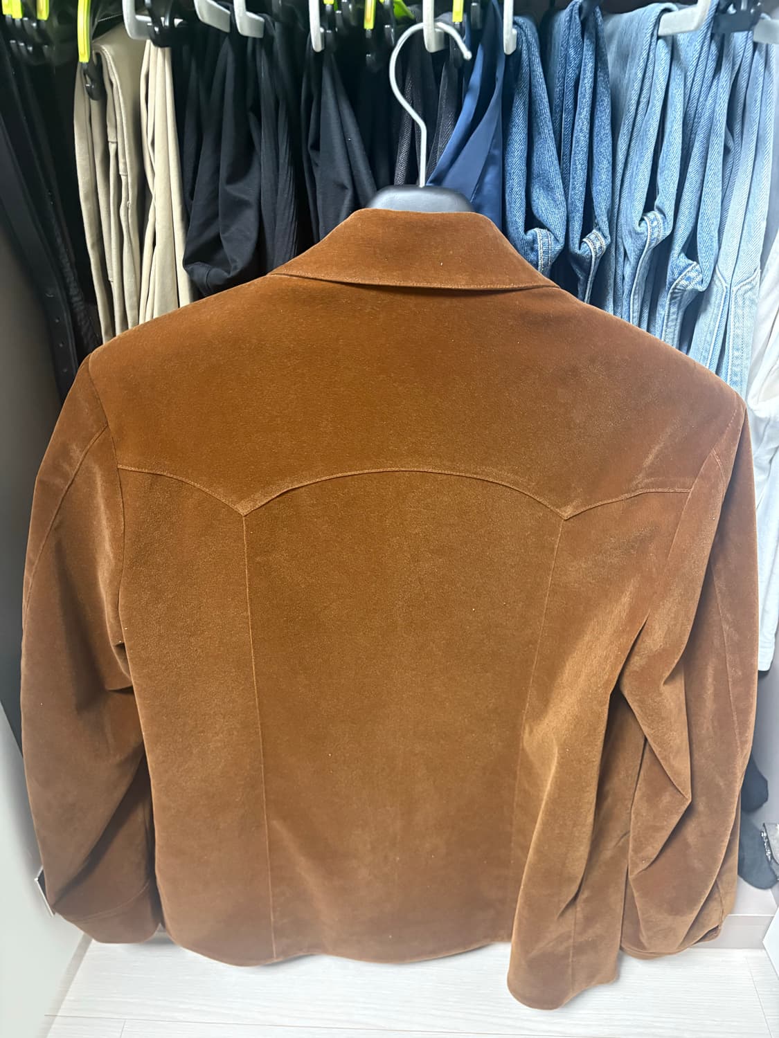 타일레 벨벳 셔츠 1사이즈 상품이미지2