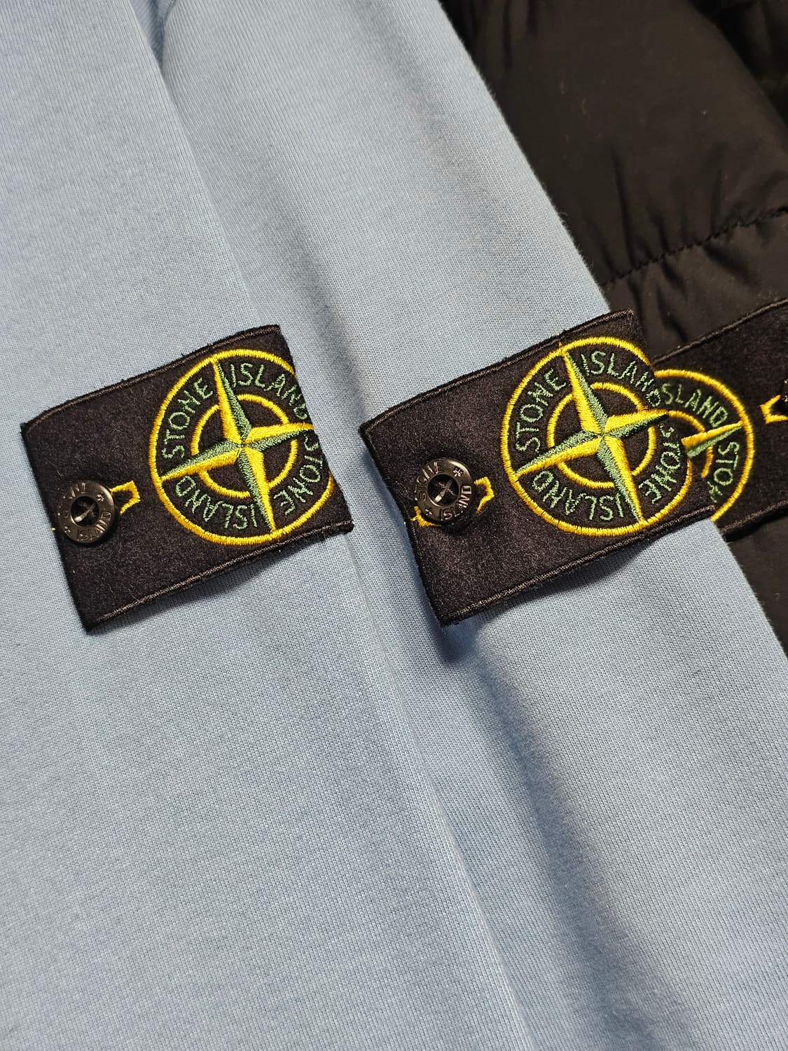 스톤아일랜드 가먼트 다이드 거즈드 코튼 크루넥 스웨트셔츠 (새 상품) 상품이미지6