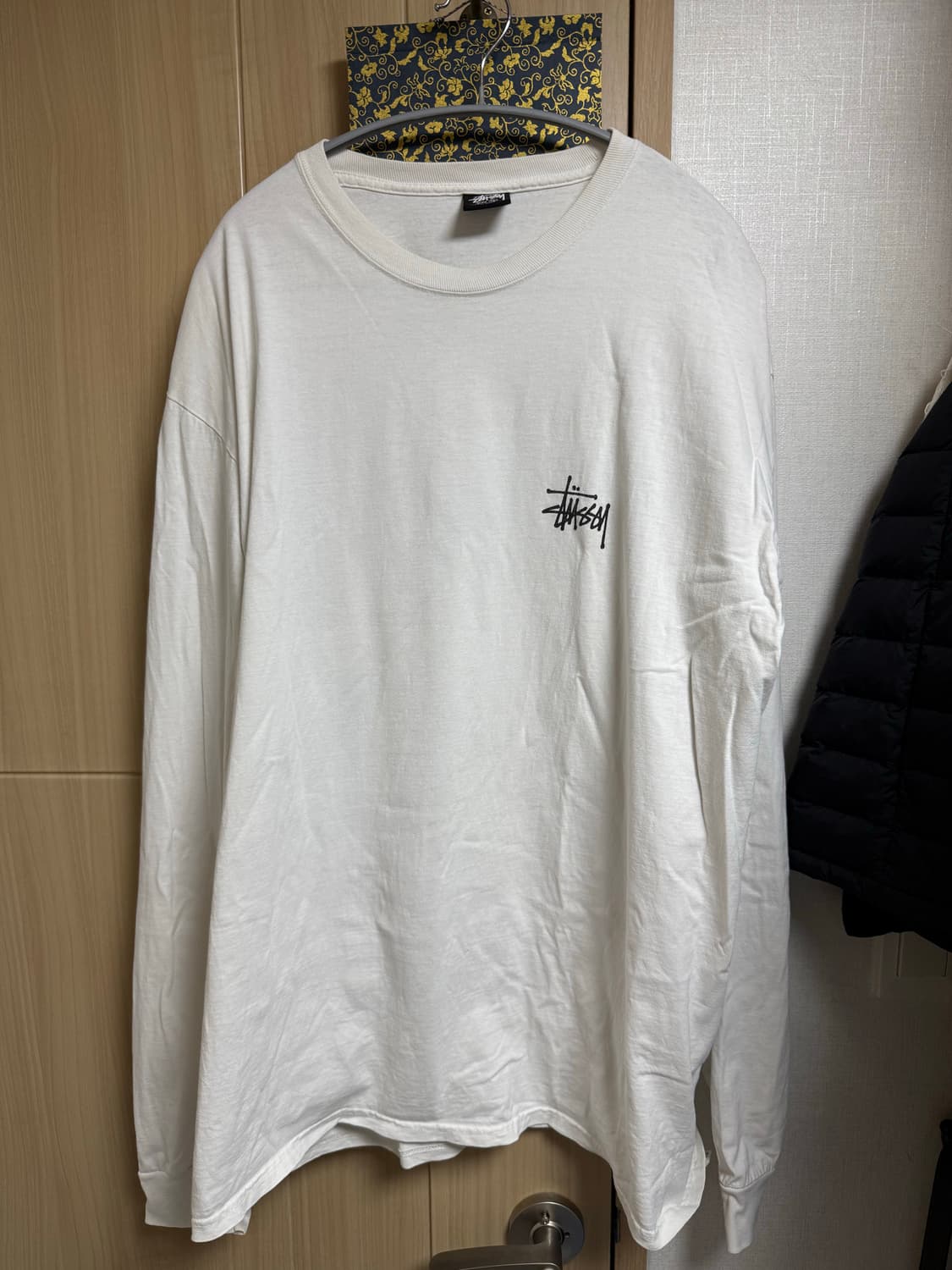 [XL] 스투시 베이직 롱슬리브 화이트 상품이미지1