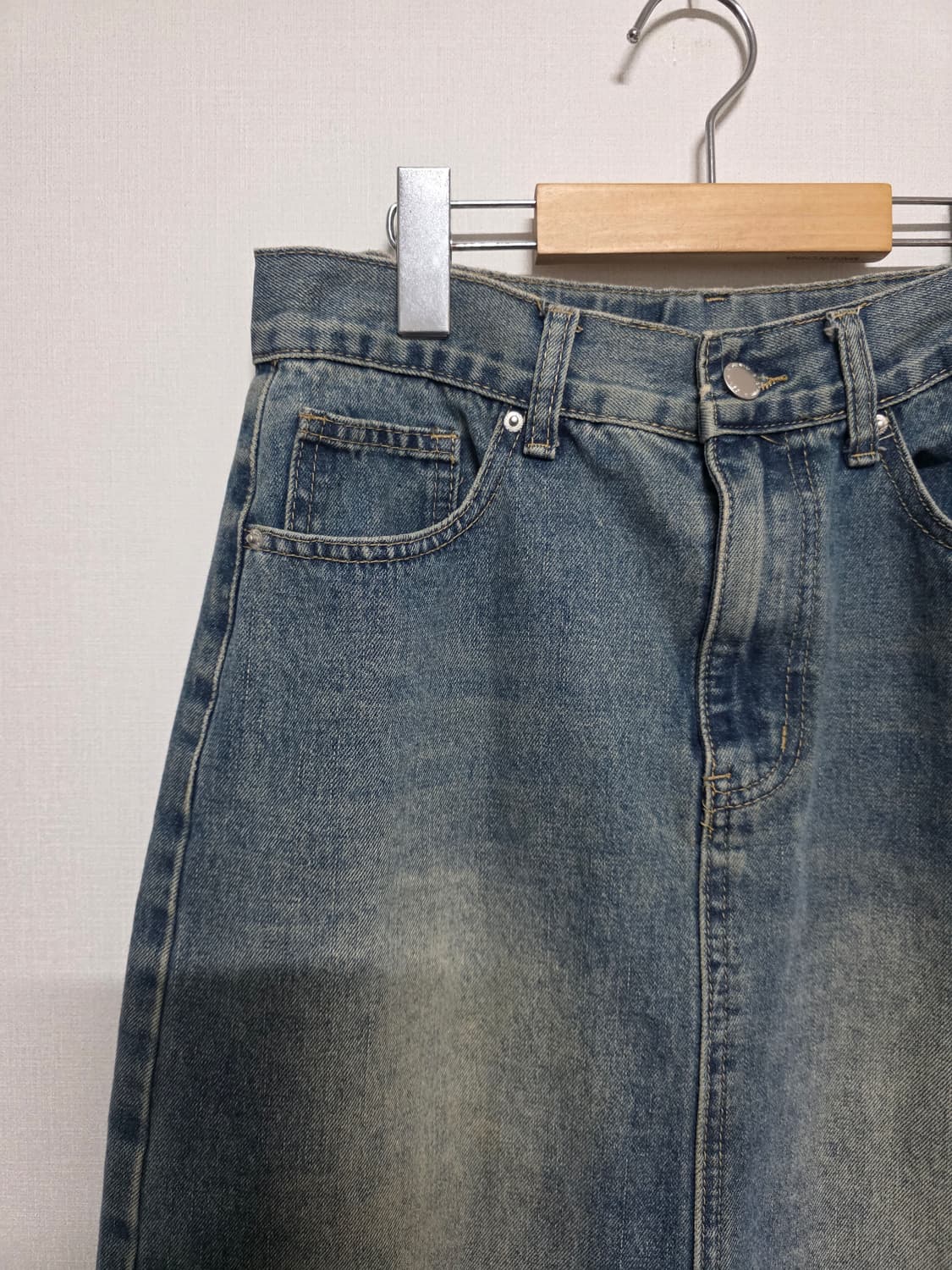 청 스커트 상품이미지3