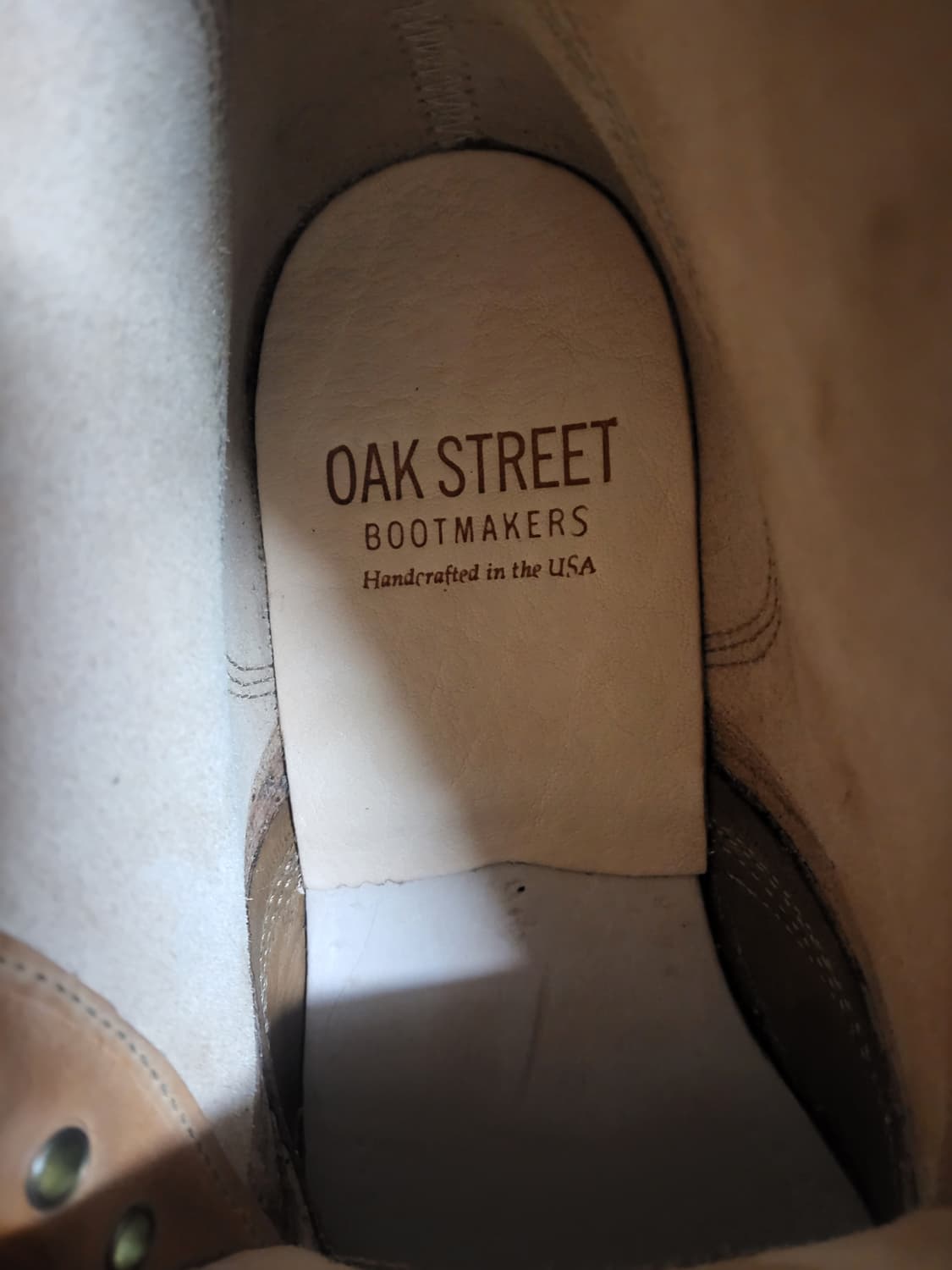 오크스트릿 내추럴 캡토부츠 신품260 OAK STREET  상품이미지2