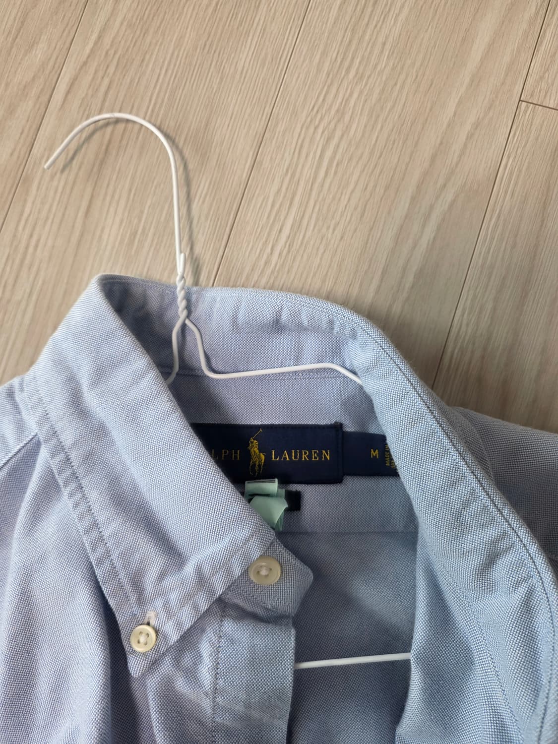 폴로 랄프로렌 하늘색 셔츠 M 상품이미지2