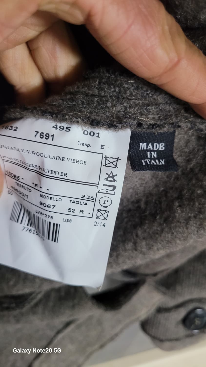 하이드로겐 울자켓 상품이미지4