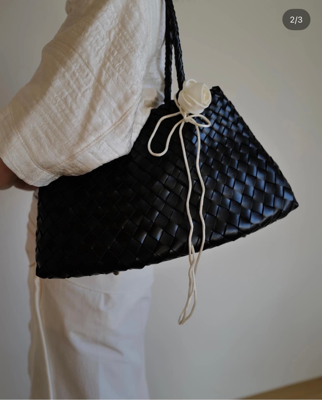 그레이맨션 위빙 토트백 상품이미지2