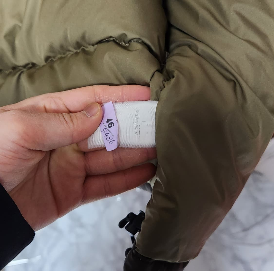 노스페이스 700 눕시 브라운 패딩 자켓 상품이미지7