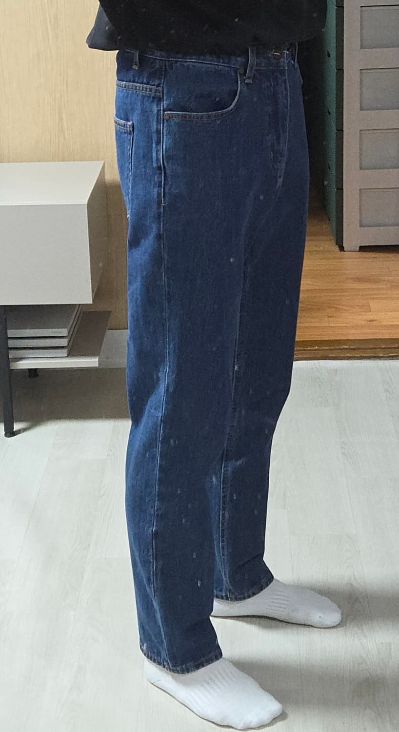 (착샷) 리넥츠 데님 팬츠 테일러드 스트레이트 상품이미지10