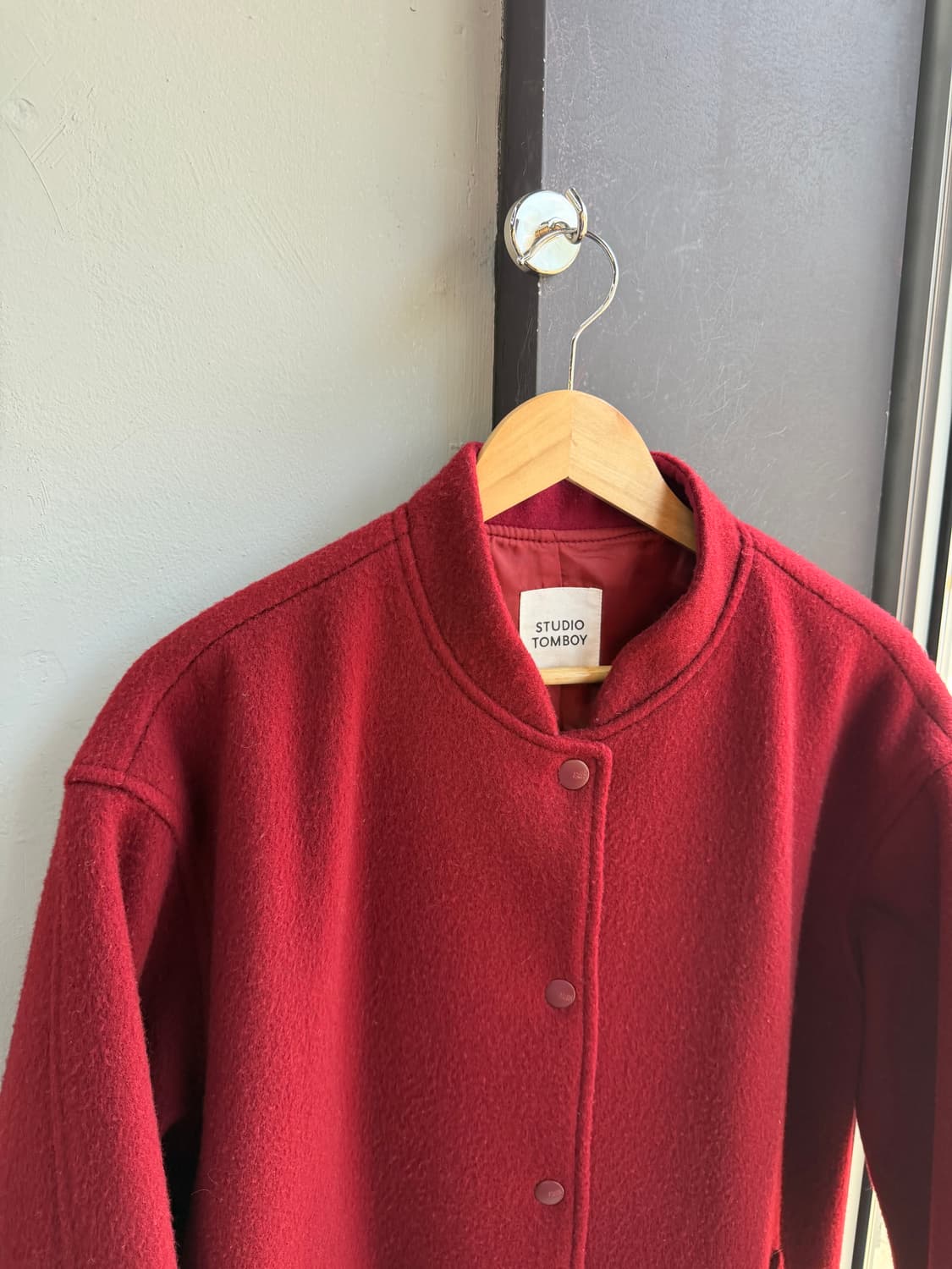 . 스튜디오톰보이 캐시미어 블렌딩 오버 코트 상품이미지3