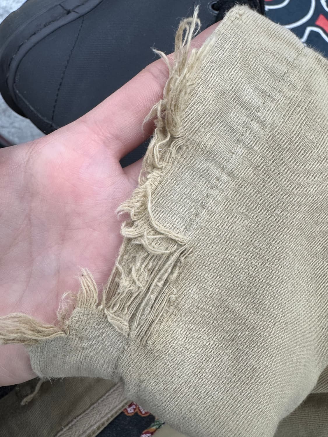 카라쿠리 타마시 오리엔탈 베이지 카고팬츠 상품이미지6