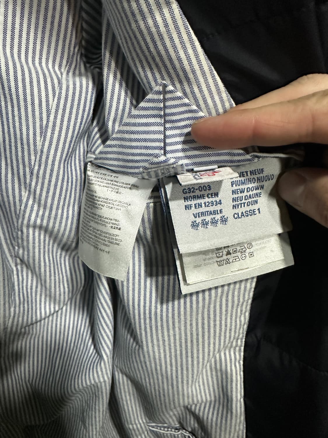 몽클레어 감마블루 패딩블레이져2사이즈 상품이미지8