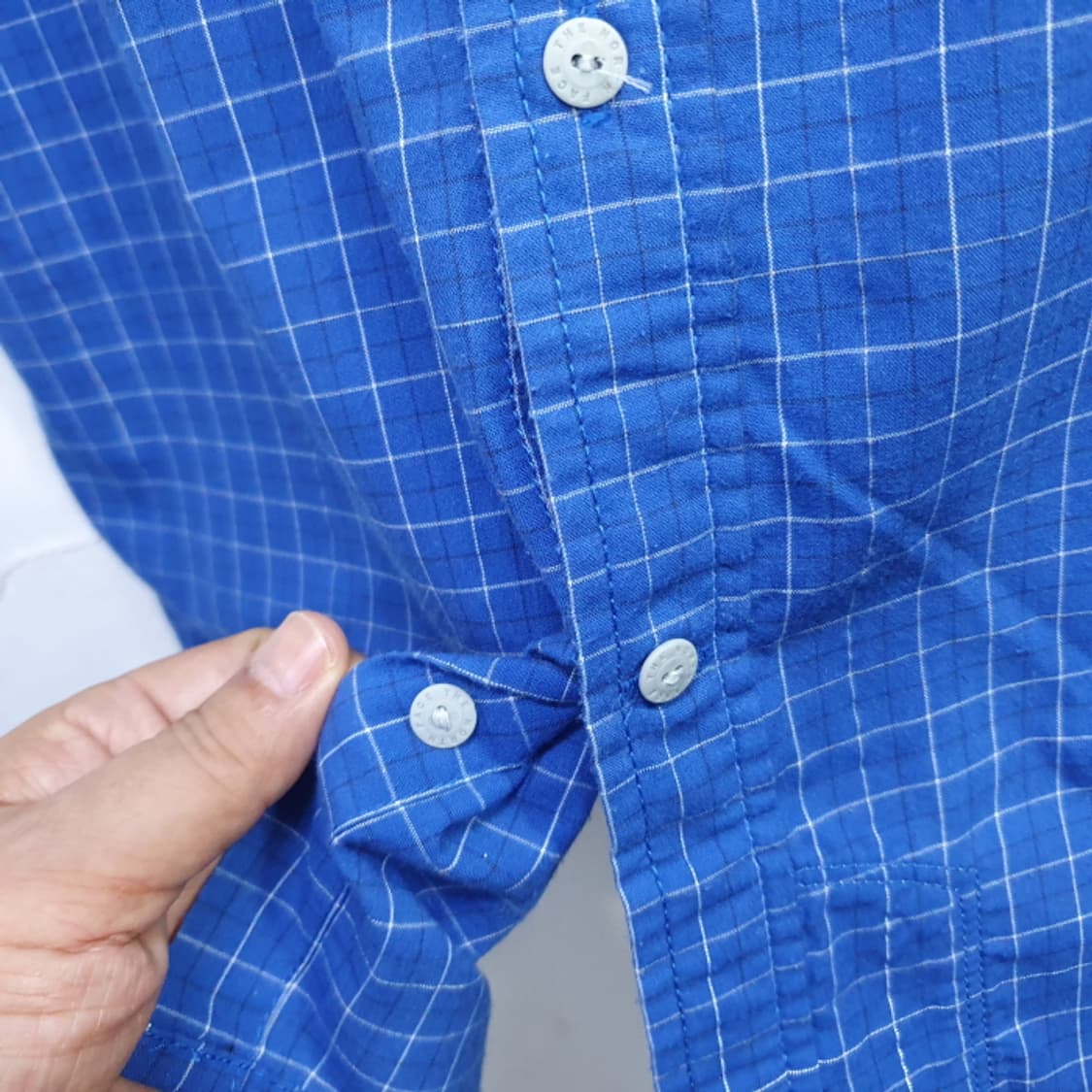 노스페이스 반팔 카라 등산셔츠(100) 상품이미지4