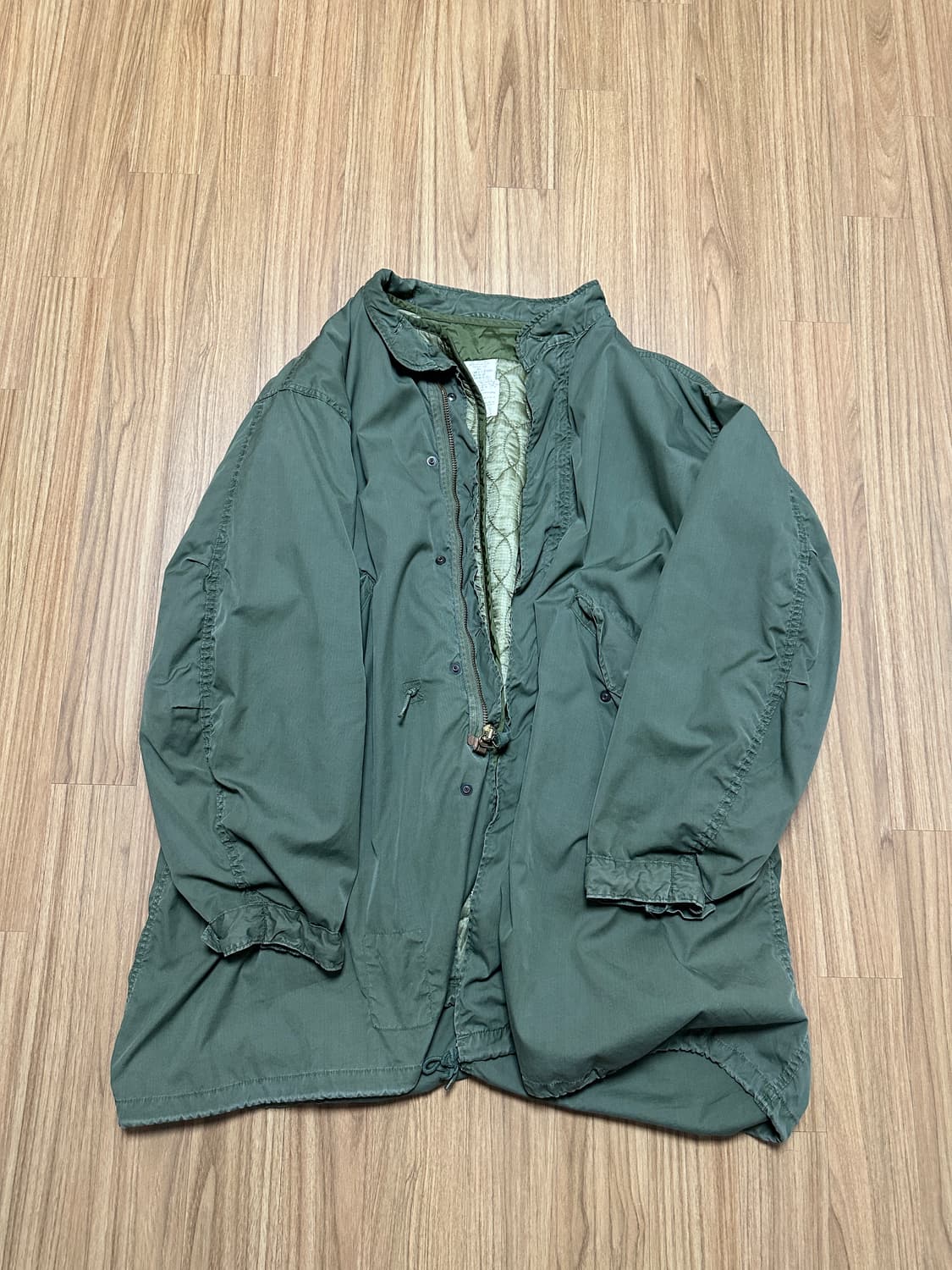 [L/R]70's 오리지널 U.S 밀리터리 M65 피쉬테일 파카  상품이미지1