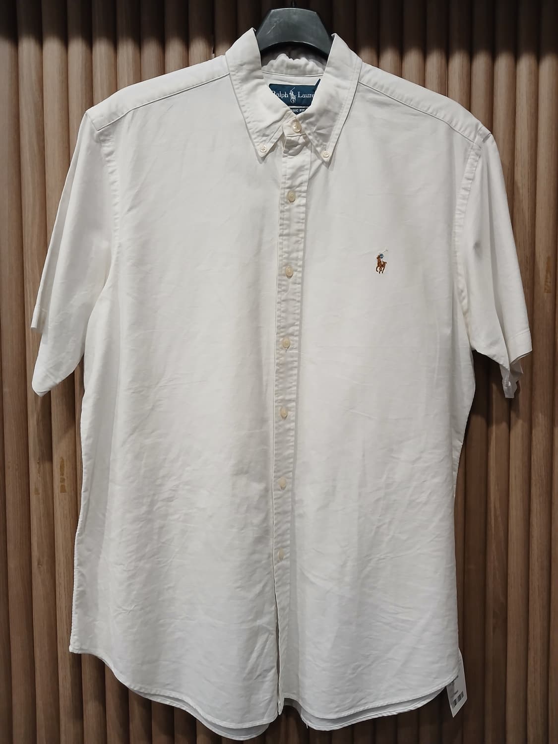 무배) 폴로 랄프로렌 옥스포드 로고 반팔셔츠 - L 상품이미지1