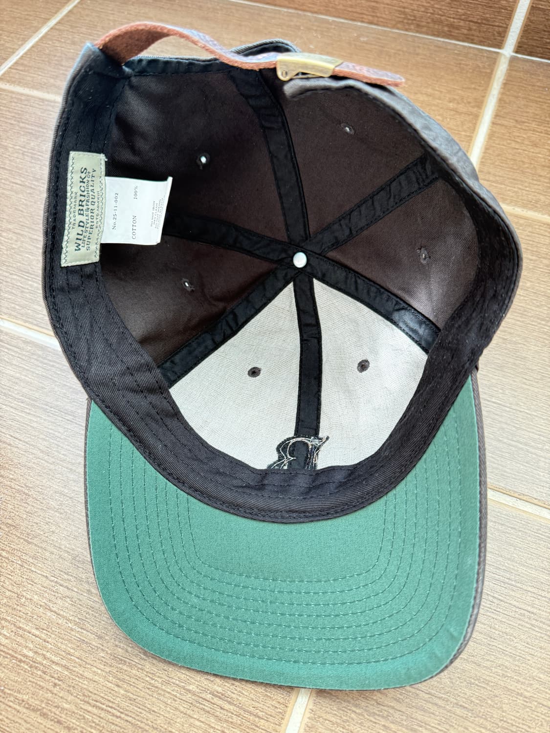 와일드브릭스 W23 베이스볼캡 다크올리브 상품이미지3