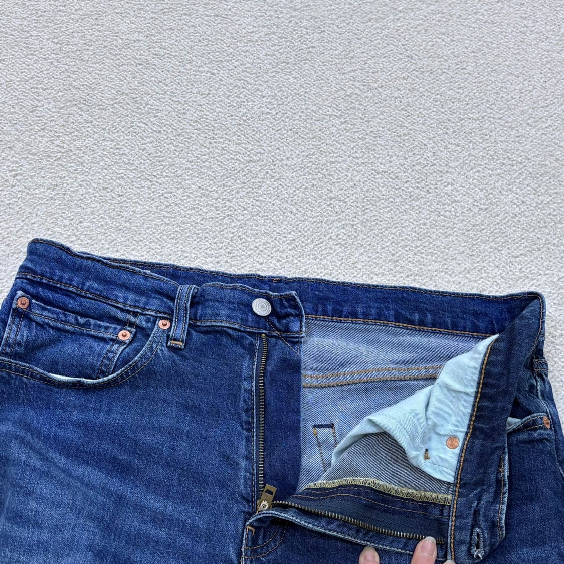 W34 리바이스 502 데님 팬츠 0326E 상품이미지6