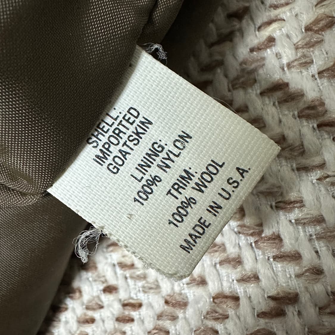 L. L. BEAN lether jacket a2 usa made 상품이미지4