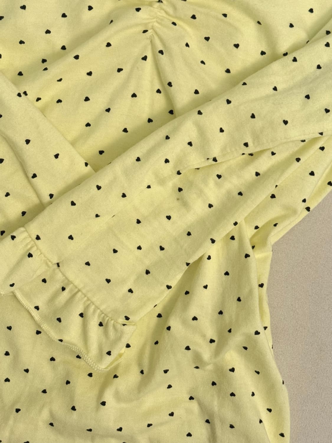 샵페어리 미니 하트레이스 탑 레몬(lemon) 상품이미지3