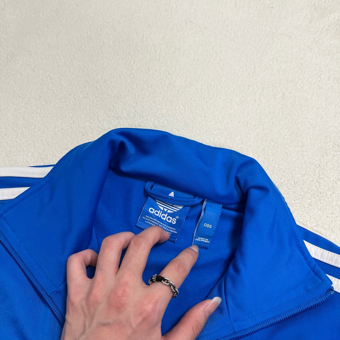 Adidas blue Firebird jersey 상품이미지6