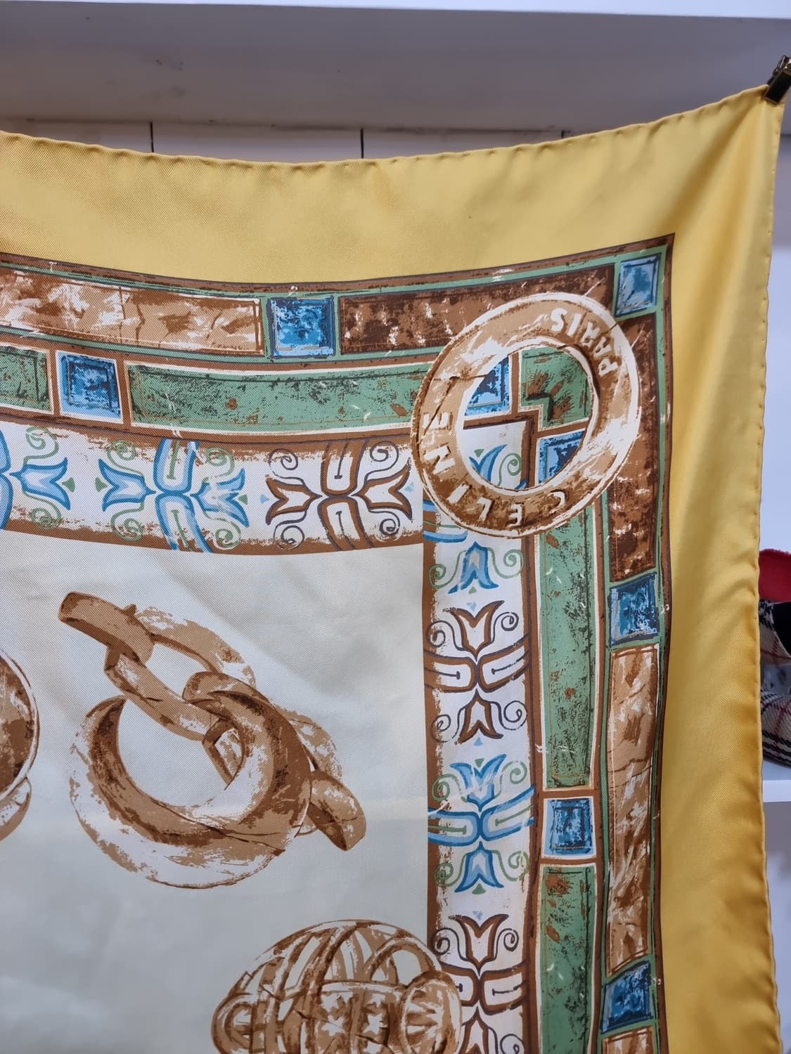 CELINE 셀린느빈티지 실크 스카프 상품이미지5