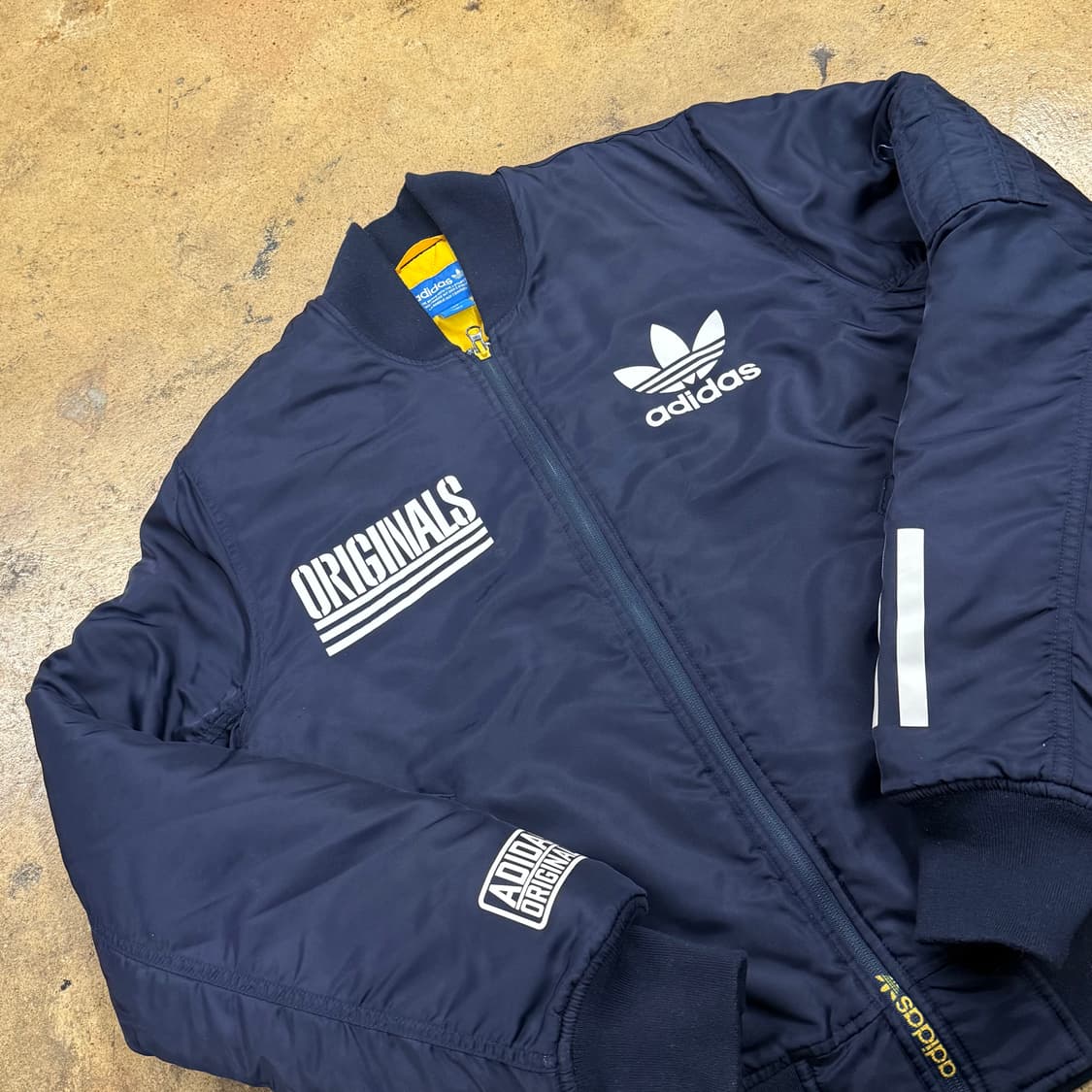 [정품/100] 아디다스 오리지널스 네이비 블루종 자켓 b14 상품이미지1